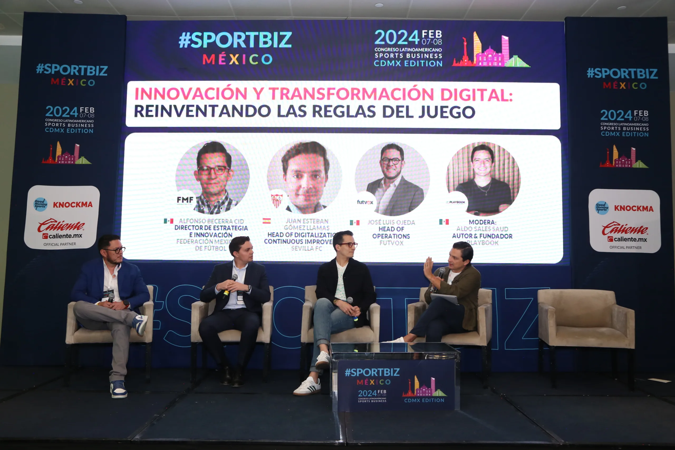 The Sevilla FC´S commitment to Innovation, exposed at “Sportbiz” in Mexico.