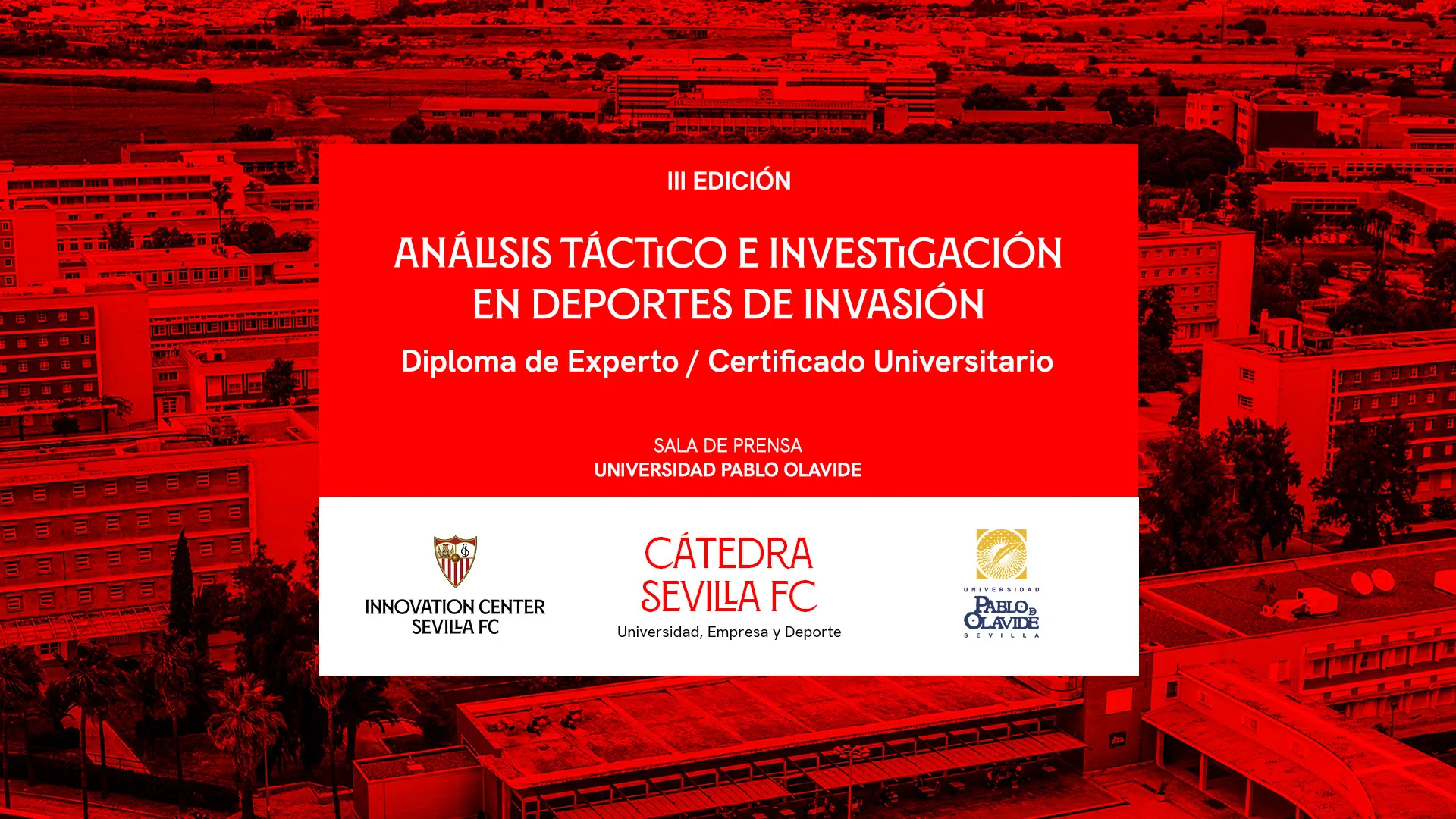 Diploma de experto en Análisis Táctico e Investigación en Deportes de Invasión