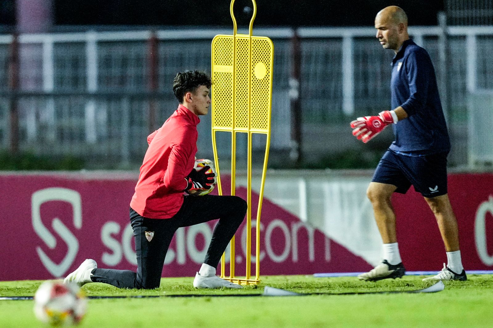 Sesión de puertas abiertas en la Goalkeeping Academy