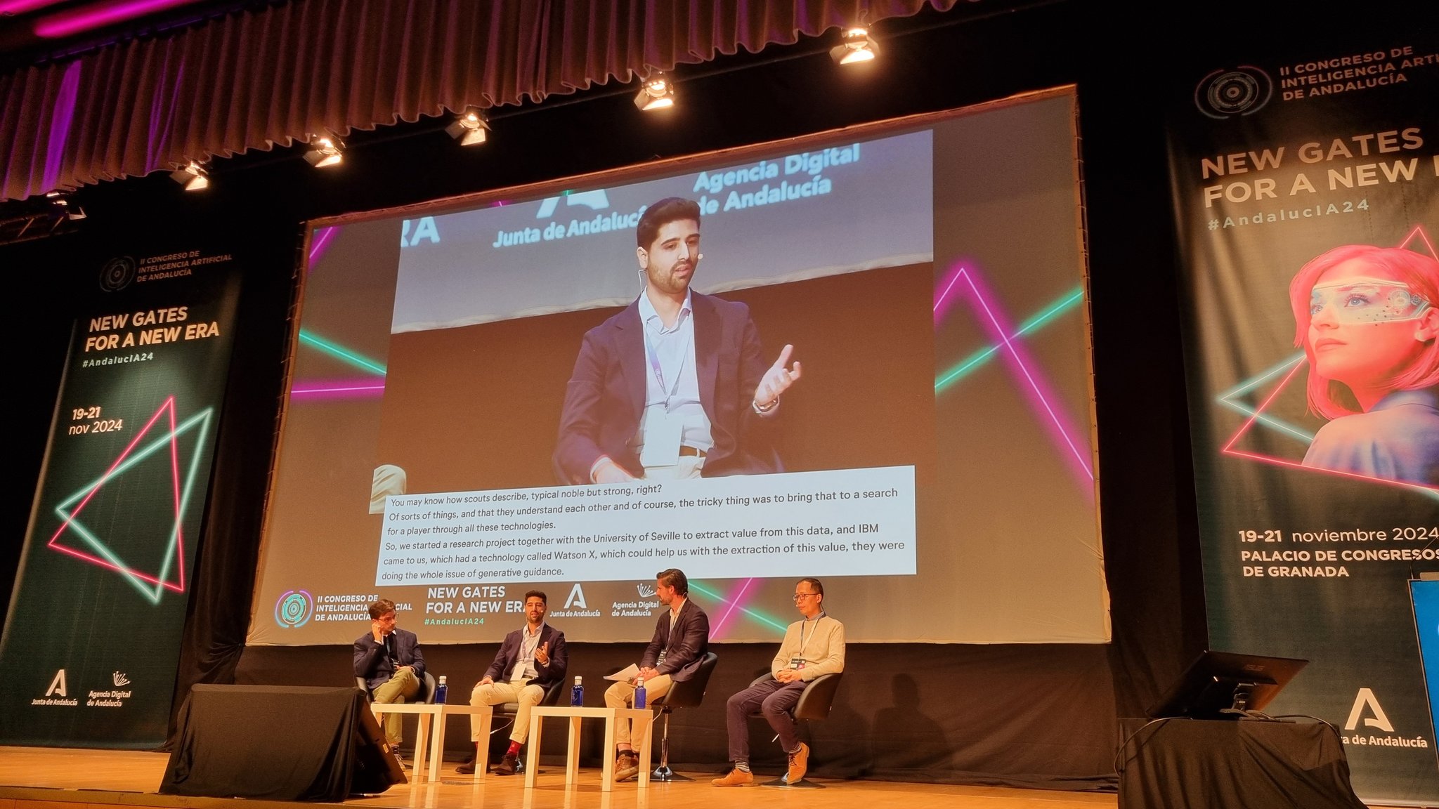 Sevilla FC participates in the 2nd Andalusian Artificial Intelligence Congress