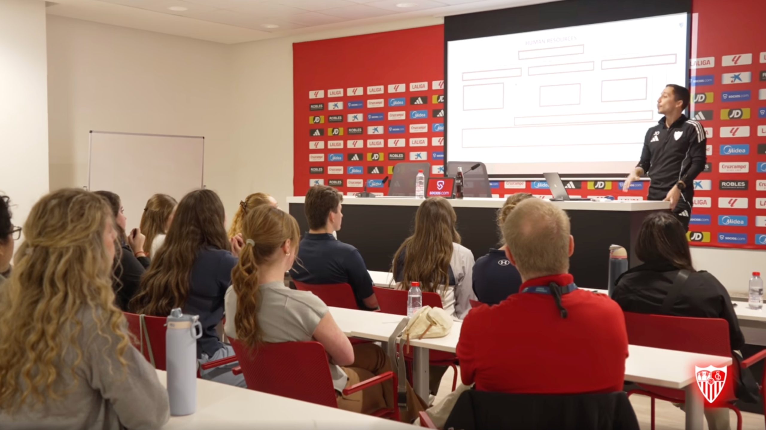 Liberty University vive una experiencia inmersiva en el Sevilla FC a través del Programa Medical Academy
