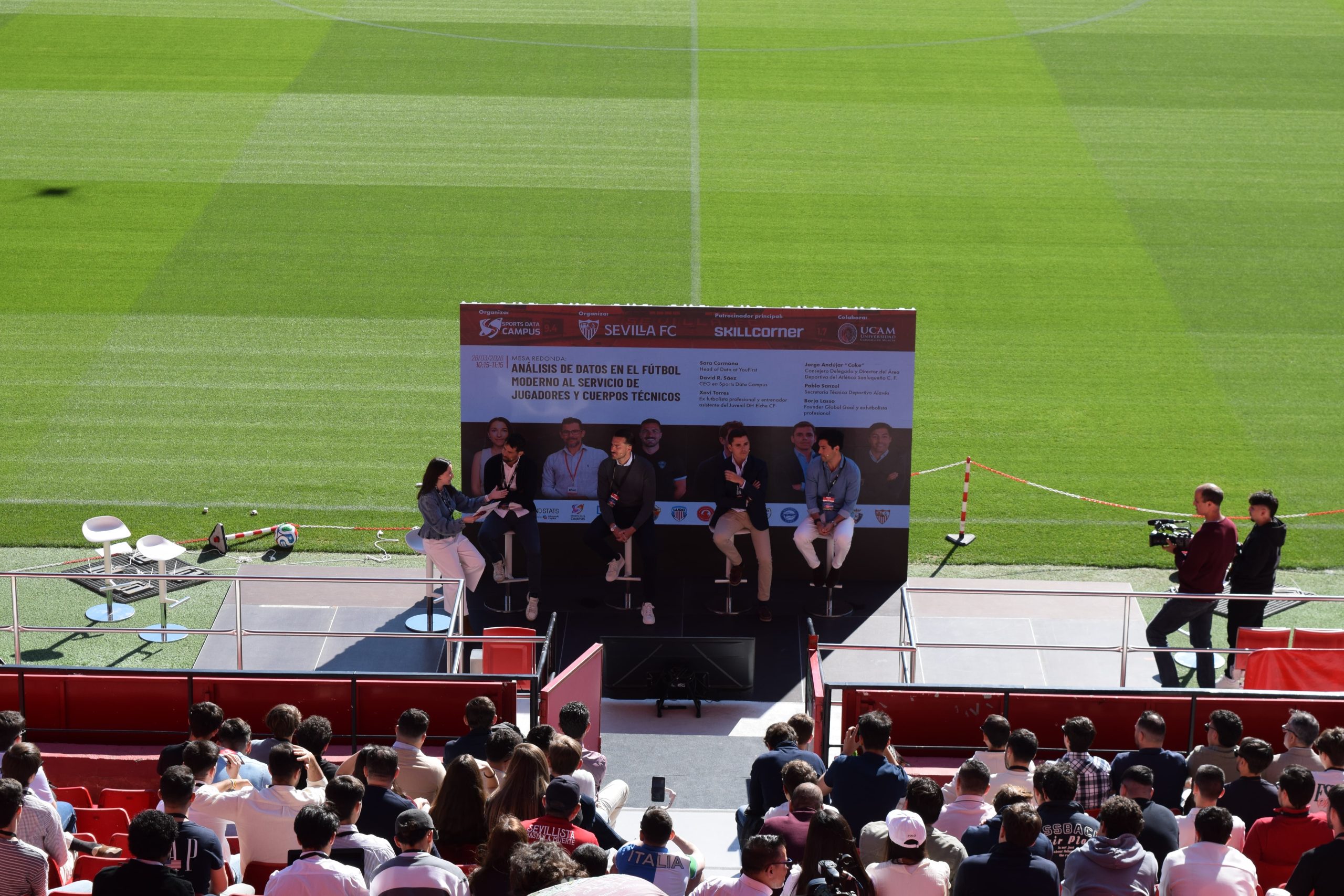 El Sports Data Forum 2026 convierte el Estadio Ramón Sánchez-Pizjuán en el epicentro de la innovación y el análisis de datos en el fútbol
